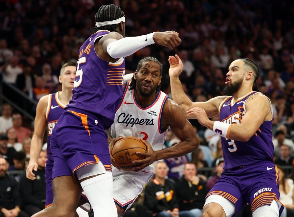 Kawhi Leonard, Clippers hotter than the Suns