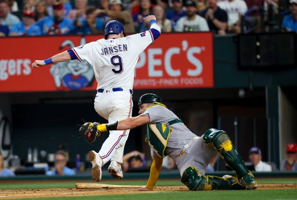 Josh Jung’s 2-run blast lifts Rangers past Athletics