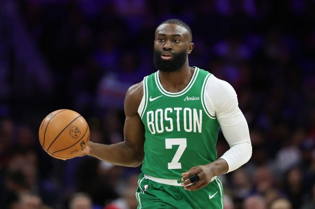 Celtics’ Jaylen Brown critical of refs for ‘agenda,’ calls out 76ers’ Joel Embiid